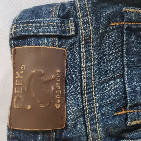 Peek Dungarees Denim Skinny Jeans Toddler Girl Size 2 - Picture 7 of 7